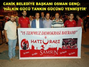  Osman Genç: 'Halkın gücü, tankın gücünü yendi'