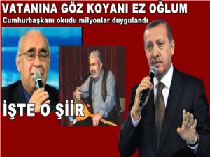 Milyonların duygulanarak dinlediği işte o şiir
