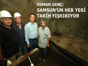 Canik'te Helenistik Döneme ait tarihi mezar odası bulundu 