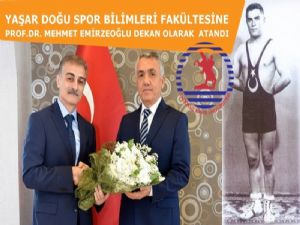 Yaşar Doğu Spor Bilimleri Fakültesine yeni Dekan