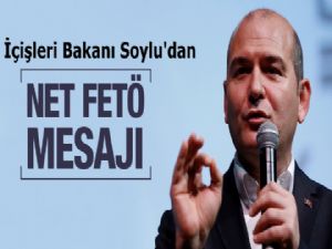 Soylu :'İşimizi yapacağız, FETÖ defterini kapatacağız' 