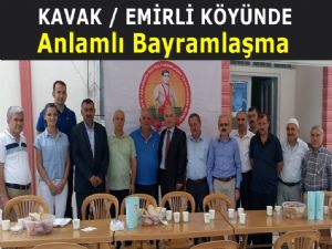  KAVAK / Emirli Köyünde Anlamlı Program