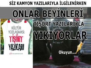 Kültür Yozlaşması: Tişört Yazıları