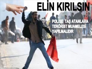 Ankara'da polise taş atanlarla dağdaki PKK arasında fark yok