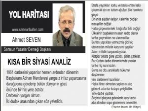 Kısa bir toplumsal ve siyasi analiz