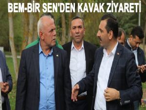 Samsun Bem Bir-Sen Başkanlığından Kavak Ziyareti