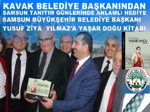 Samsun Tanıtım Günlerinde Kavak Belediyesinden Anlamlı Hediye 