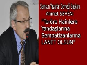 Samsun Yazarlar Derneğinden Kınama 