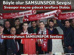 Sarıcaoğlundan Kavaklı Samsunspor taraftarlarına jest