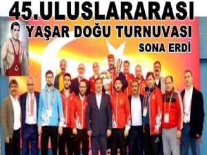 45. Uluslararası YAŞAR DOĞU Turnuvası tamamlandı