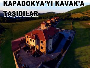 Kapadokya'yı Kavak'a Taşıyan Kazancı Taşhan'a yoğun ilgi