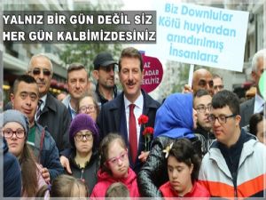 İlkadımdan Down Sendromlu Çocuklar için farkındalık yürüyüşü