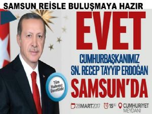 Samsun'da Büyük Buluşma Heyecanı 