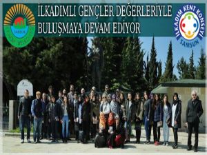 İlkadımlı gençler değerleriyle buluşmaya devam ediyor