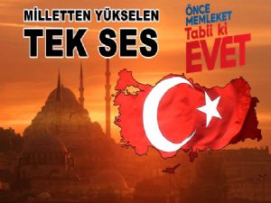 Millet kararını verdi EVET oyları yüzde yetmişi aştı