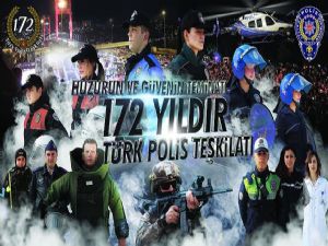 Türk Polis Teşkilatı 172. Kuruluş Yıldönümünü Kutluyor