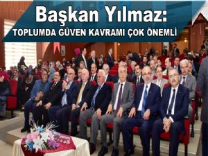 Başkan Yılmaz: 'Peygamberimizin ahlakına ihtiyacımız var'
