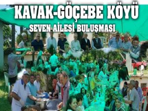 Kavak Göçebe Köyünde Seven ailesi buluşması gerçekleşti