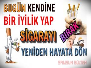 Sigarayı bırak hayata yeniden başla