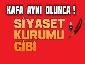 Kafa yapısı aynı olunca 