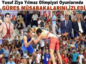  Yusuf Ziya Yılmaz'dan Olimpiyat Güreşlerine Büyük Övgü
