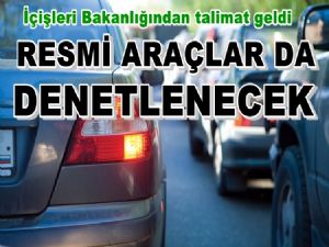 Resmi araçlar istedikleri gibi davranamayacak