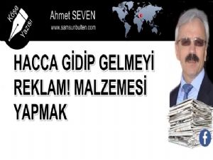  Hacca Gidip Gelmeyi Sulandırmayalım