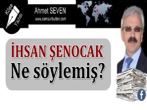  Dr. İhsan Şenocak Haksız mı?