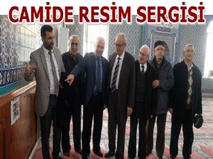  Kavak'ta Camide Resim Sergisi 