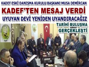 Musa Demircan;'Uyuyan Devi Yeniden Uyandıracağız'