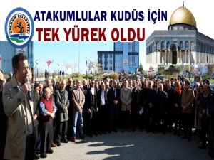 Atakumlular Kudüs İçin Tek Yürek Oldu