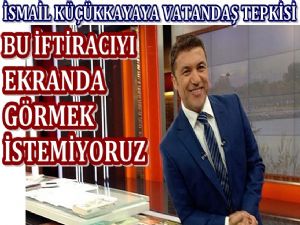 Asparagas gazetecileri ekranlarda görmek istemiyoruz