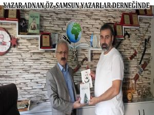 Yazar Adnan Öz Samsun Yazarlar Derneğine Üye Oldu