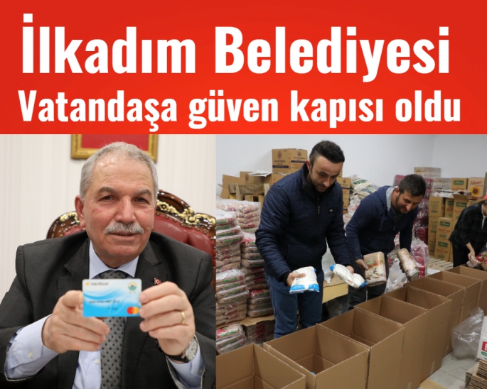 İlkadım Belediyesi vatandaşlara güven kapısı olmaya devam ediyor