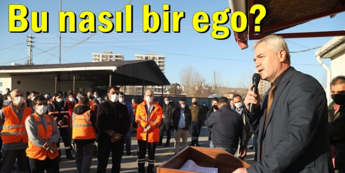 İlkadım Belediyesinde Şerif Mırık'ın egosu konuşuluyor