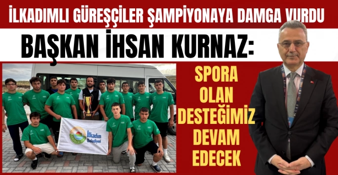 İlkadımlı Güreşçiler Şampiyonaya Damga Vurdu