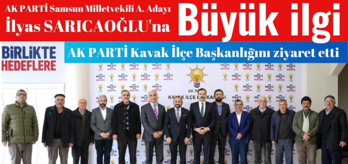 İlyas Sarıcaoğlu bölgede büyük ilgi görüyor