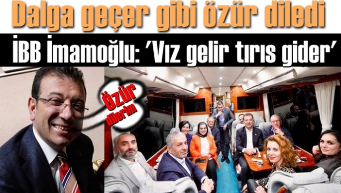İmamoğlu: 'Vız gelir tırıs gider sizi akıllı olmaya davet ediyorum'