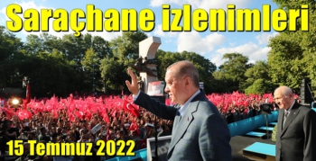 15 Temmuz Saraçhane Meydanı izlenimleri