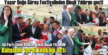 AK Parti Genel Başkan Vekili Binali Yıldırımdan Kavakta Keşkek yemeğine tam not