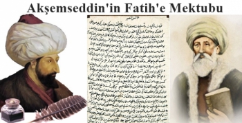 Akşemseddin'in Fatih'e yazdığı mektup
