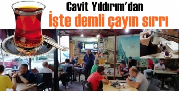 Cavit Yıldırım: Samsunlulara çay keyfini yaşatmaya çalışıyoruz