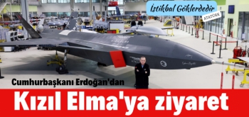 Cumhurbaşkanı Recep Tayyip Erdoğan Kızılelma'yı ziyaret etti