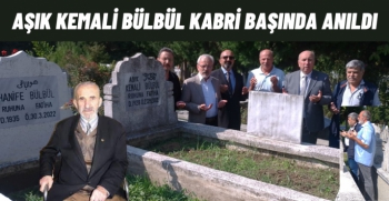 Dostları Aşık Kemali Bülbül'ü unutmadı