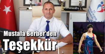 Dünya Şampiyonu Alperen Berber’in Babası Mustafa Berber Teşekkür mesajı yayınladı