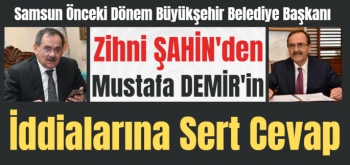 Eski SBB Başkanı Zihni Şahin'den Mustafa Demir'e Sert Cevap 