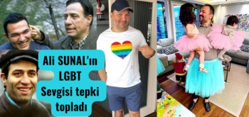 Kemal Sunalın oğlu Ali Sunal'ın LGBT desteğine tepki