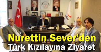 Nurettin Sever Türk Kızılay Samsun İl Başkanlığını ziyaret etti