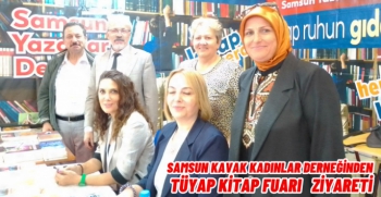 Samsun Kavak Kadınlar Derneği Tüyap'ı ziyaret etti