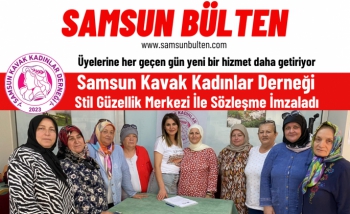 Samsun Kavak Kadınlar Derneğinden Üyelerine bir hizmet daha